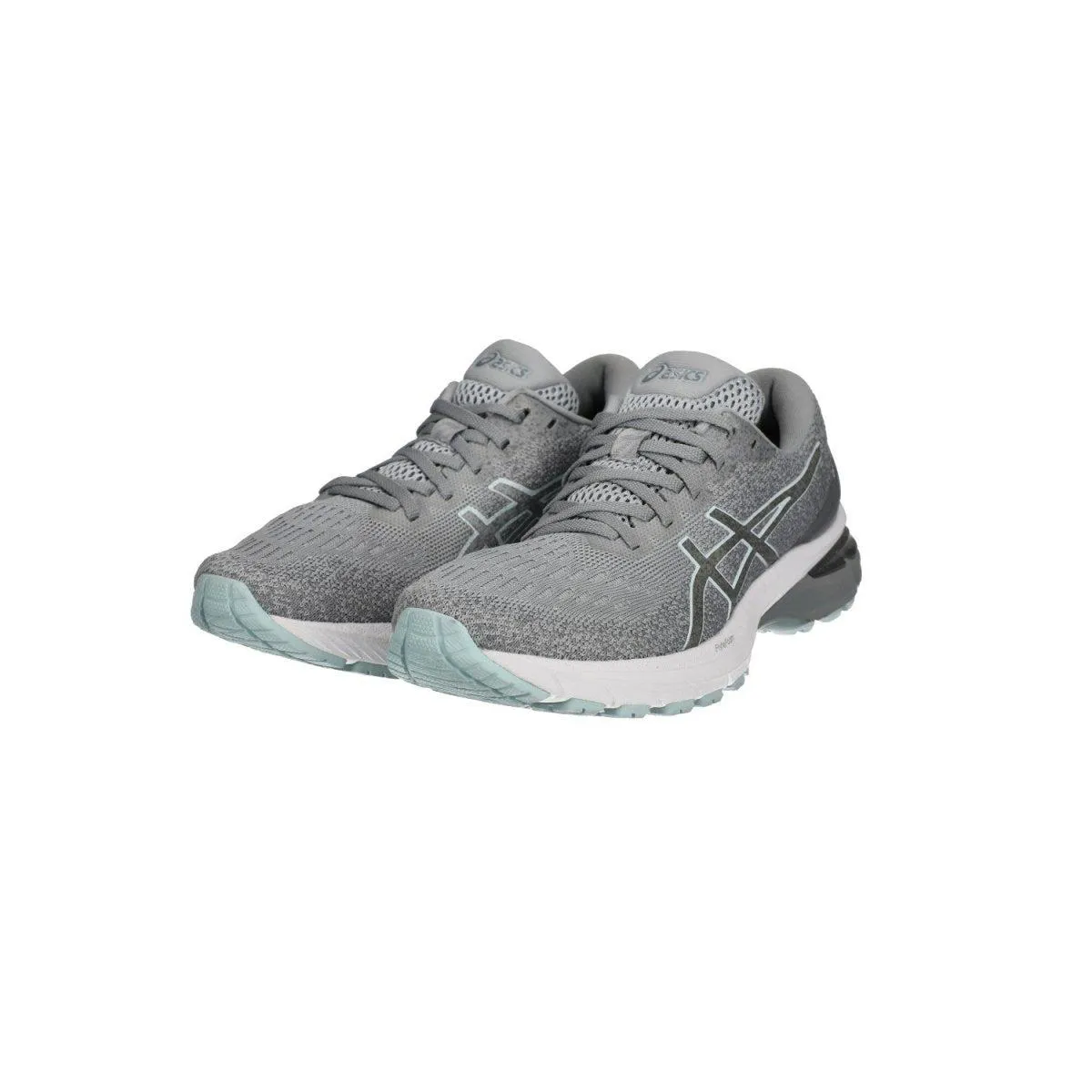 Asics Gt2000 9 Running Sport Shoes Fabric Grey Colour For Women