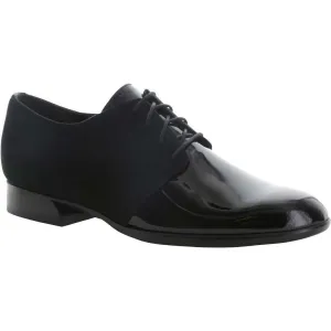 Markella Black Patent Oxford Lace-up Shoes