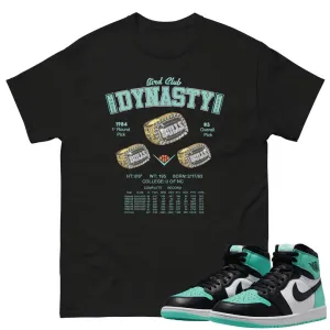 Retro 1 "Green Glow" Dynasty Shirt