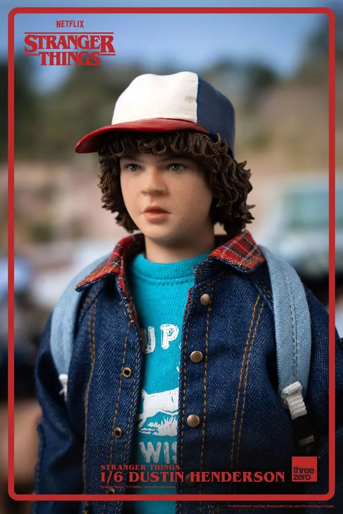 THREEZERO - Stranger Things Action Figure 1:6 Dustin Henderson
