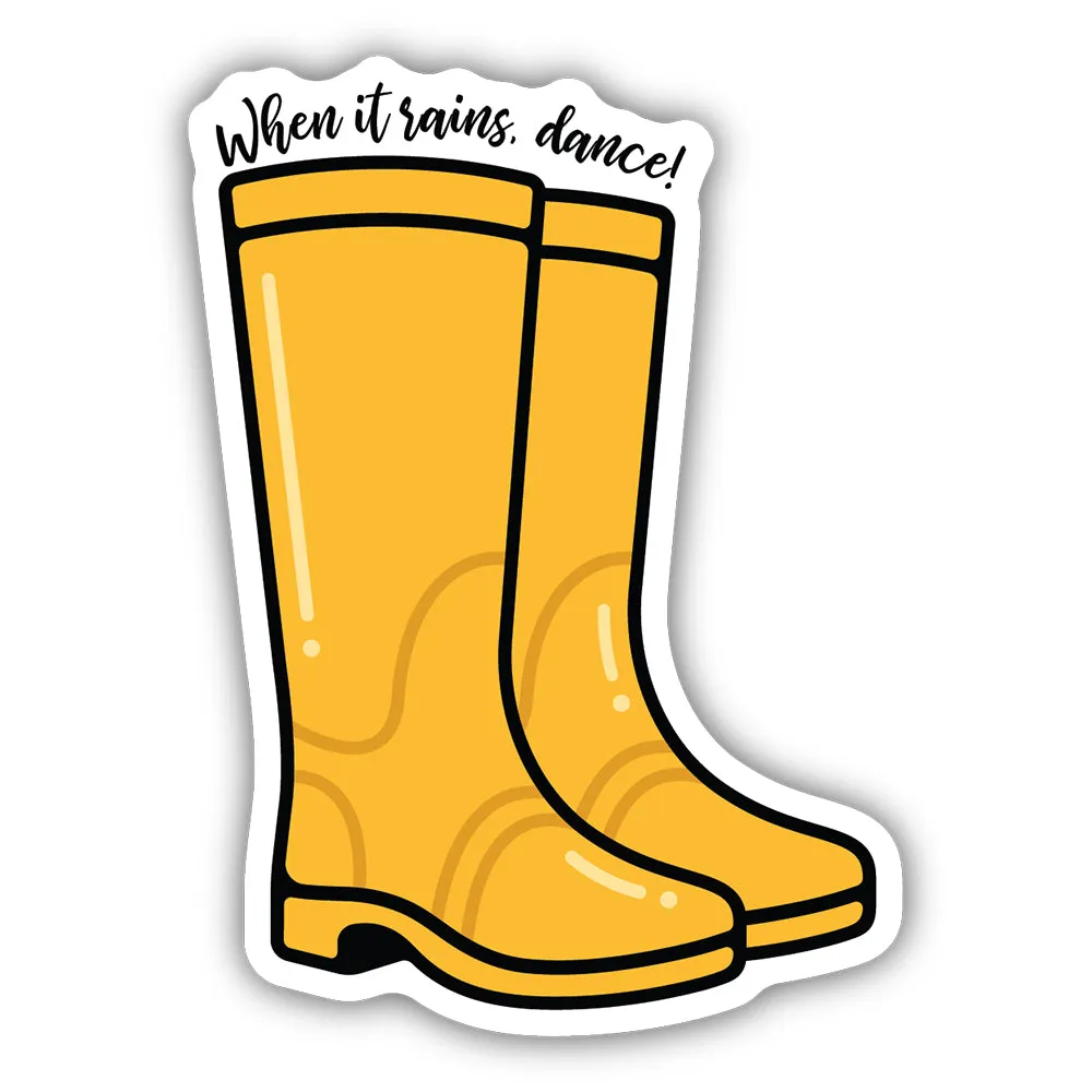When It Rains, Dance Sticker 2743-LSTK